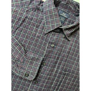 346 Brooks Brothers Mens‎ Plaid Button Down Shirt Long Sleeve Cotton Size M